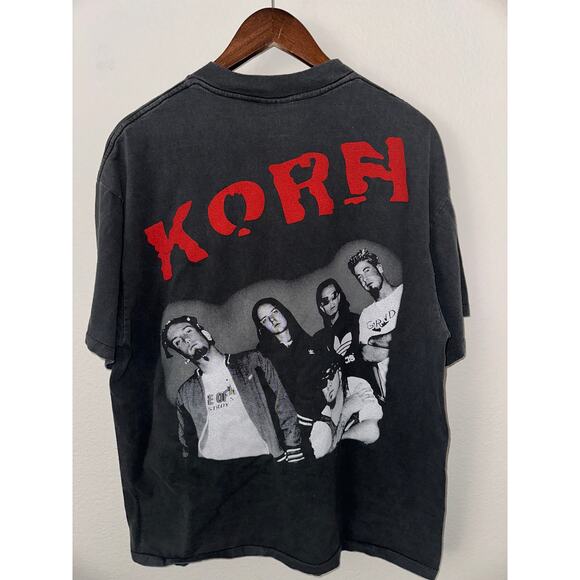 Korn "Follow The Leader" Vintage Reprint Single Stitch Oneita Tag - Picture 2 of 6